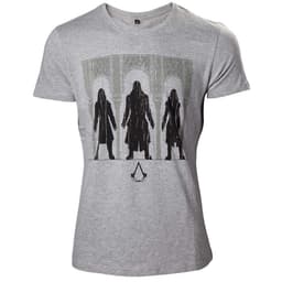 Assassin's Creed t-paita -Three Assassins (harmaa)(XXL)