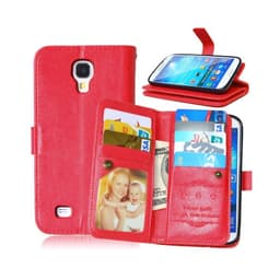 Lompakkotelo Flexi 9-kortti Samsung Galaxy S4 ( GT -i9500)  - punainen
