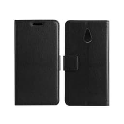 Lommebokdeksel 2-kort HTC ONE Mini (M4 / 601e)  - Svart