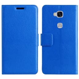 Lompakkokotelo 2-kortti Huawei Honor 5X (KIW-AL10)  - sininen