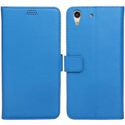 Lommebokdeksel 2-kort Huawei Y6 II (CAM-L21)  - Blå