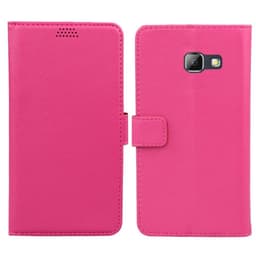 Lommebokdeksel 2-kort Samsung Galaxy A3 2017 (SM-A320F)  - Rosa