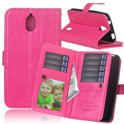 Lompakkotelo Flexi 9-kortti Huawei Y625  - pinkki