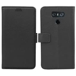 Lommebokdeksel 2-kort LG G6 (H870)  - Svart