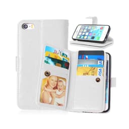 Dobbeltflip Flexi 9-kort Apple iPhone 5, 5S, 5SE  - Hvit