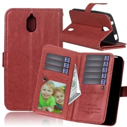 Dobbeltflip Flexi 9-kort Huawei Y625  - brun