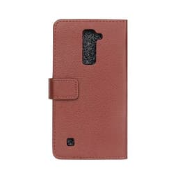 Lompakkokotelo 2-kortti LG K7 (K332)  - ruskea