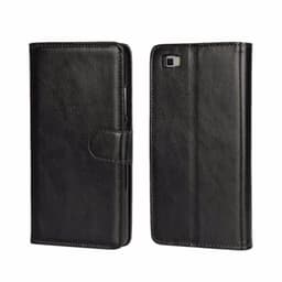 MOVE lompakkokotelo 2i1 Huawei P8 Lite 2015 (ALE-L21)  - musta