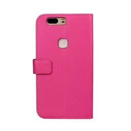 Lommebokdeksel 2-kort Huawei Honor V8  - Rosa
