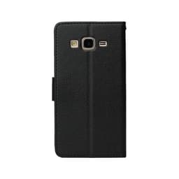 Lompakkokotelo 2-kortti Samsung Galaxy On5 (SM-G550F)  - musta