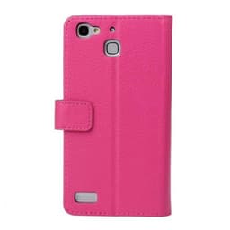 Lommebokdeksel 2-kort Huawei Enjoy 5S (TAG-AL00)  - Rosa