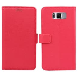 Wallet 2-kort til Samsung Galaxy S8 (SM-G950F)  - rød