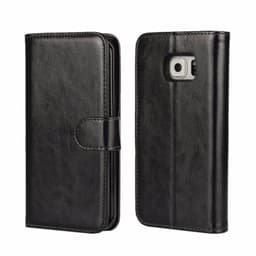 MOVE lompakkokotelo 2i1 Samsung Galaxy S6 Edge (SM-G925F)  - musta