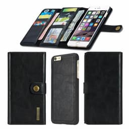Multi lommebok Tri-Fold 12-kort Apple iPhone 6 / 6S Plus  - Svart