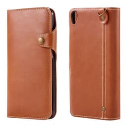 Retro lommebokdeksel Sony Xperia X (F5121)  - brun