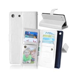 Dobbeltflip Flexi 9-kort Sony Xperia M5 (E5663)  - Hvit
