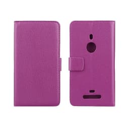 Lommebokdeksel 2-kort Nokia Lumia 925 (RM-893)  - lilla