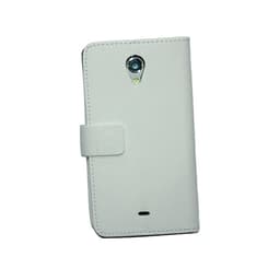 Lommebokdeksel 2-kort Sony Xperia T (LT30i)  - Hvit