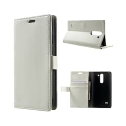 Lompakkokotelo 2-kortti LG G3 Stylus (D690N)  - valkoinen