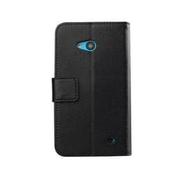 Lompakkokotelo 2-kortti Microsoft Lumia 640 (RM-1072)  - musta