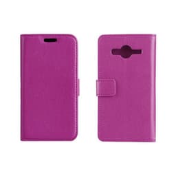 Lommebokdeksel 2-kort Samsung Galaxy Core 2 (SM-G355H)  - lilla