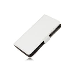 Lommebokdeksel 2-kort Sony Xperia J (ST26i)  - Hvit