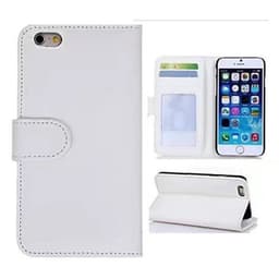 Wallet foto 3-kort Apple iPhone 6, 6S  - hvid