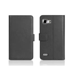 Lommebokdeksel 2-kort LG Optimus 4X HD (P880)  - Svart