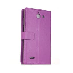 Lommebokdeksel 2-kort Huawei Ascend G730  - lilla