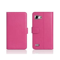 Lommebokdeksel 2-kort LG Optimus 4X HD (P880)  - Rosa