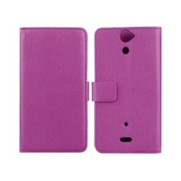 Lompakkokotelo 2-kortti Sony Xperia V (LT25i)  - violetti