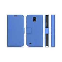 Wallet 2-kort til Samsung Galaxy S4 Mini (GT-i9190)  - blå
