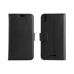 Lompakkokotelo 2-kortti Sony Xperia T3 (D5103)  - musta