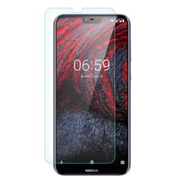 Herdet glass skjermbeskytter Nokia 6.1 Plus (TA-1083)