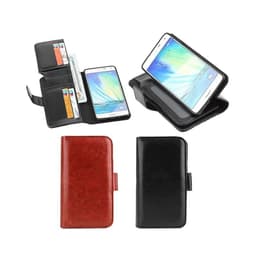 Multi Lommebok 7-kort Samsung Galaxy A7 2015 (SM-A700F)  - brun