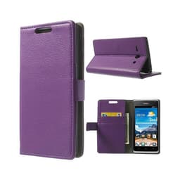 Lommebokdeksel 2-kort Huawei Ascend Y530  - lilla