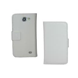 Lommebokdeksel 2-kort Samsung Galaxy Express ( GT -i8730)  - Hvit
