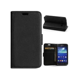 Lompakkokotelo 2-kortti Samsung Galaxy Ace 3 ( GT -s7275)  - musta