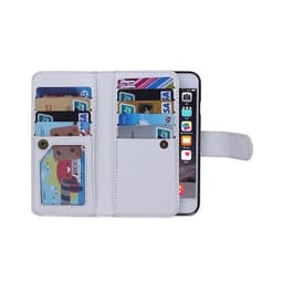 Dobbelt Wallet 2i1 Apple iPhone 6 / 6S Plus  - hvid