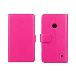 Lommebokdeksel 2-kort Nokia Lumia 520/525 (RM915)  - Rosa
