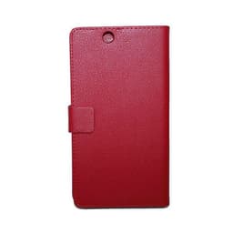 Lommebokdeksel 2-kort Xperia Z Ultra XL (C6833)  - RØD