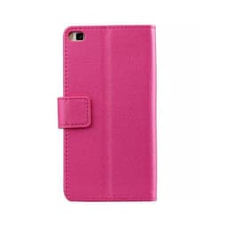 Lommebokdeksel 2-kort Huawei P8 Lite 2015 (ALE-L21)  - Rosa