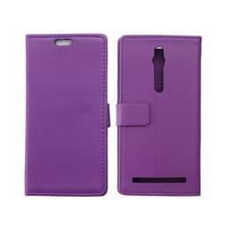 Lommebokdeksel 2-kort Asus Zenfone 2 (ZE551ML)  - lilla