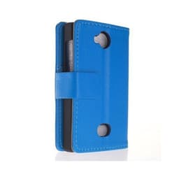 Lompakkokotelo 2-kortti Nokia Asha 503  - sininen
