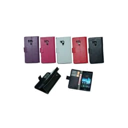 Lommebokdeksel 2-kort Sony Xperia Acro S (LT26w)  - Rosa