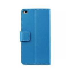 Lompakkokotelo 2-kortti Huawei P8 Lite 2015 (ALE-L21)  - sininen