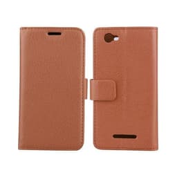 Lommebokdeksel 2-kort Sony Xperia M (c1905)  - brun
