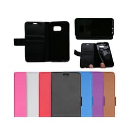 Lompakkokotelo 2-kortti Samsung Galaxy S6 (SM-G920F)  - musta