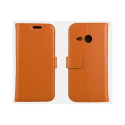 Lommebokdeksel 2-kort HTC ONE M8 Mini  - brun