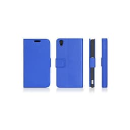 Lompakkokotelo 2-kortti Sony Xperia Z1 (c6903)  - sininen